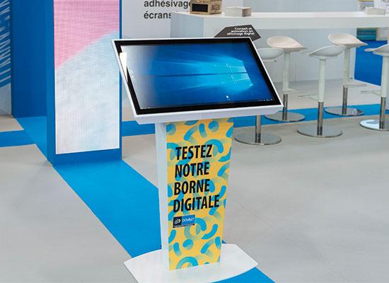Borne digitale et interactive Doublet Borne digitale et interactive Doublet